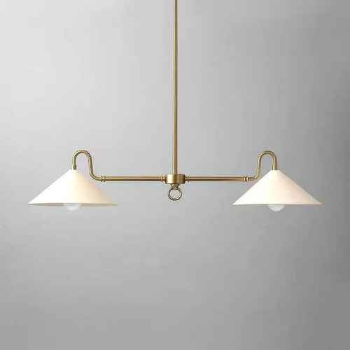 Lampadario sputnik ottone - sputnik,