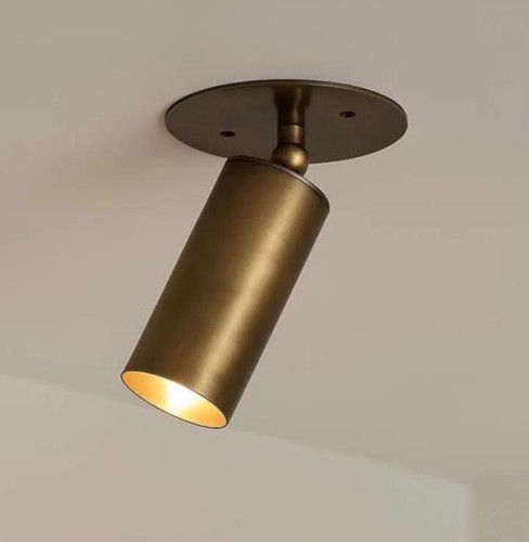 Faretto cilindro ottone - cilindro,