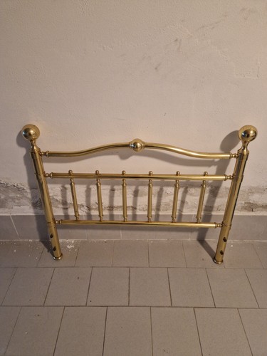 Letto singolo ottone - singolo, in