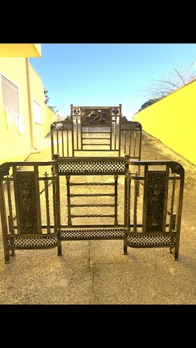 Letto ottone antico - in,