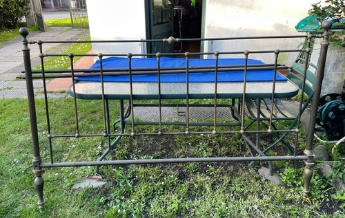 Letto antico ottone - letto,
