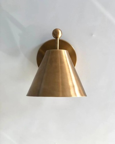 Applique parete ottone - da, in