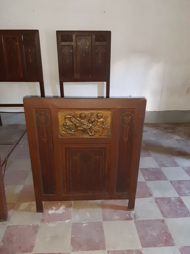 Antico letto dei primi del - dei,