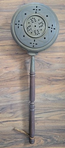 Antico scalda letto ottone - scalda,